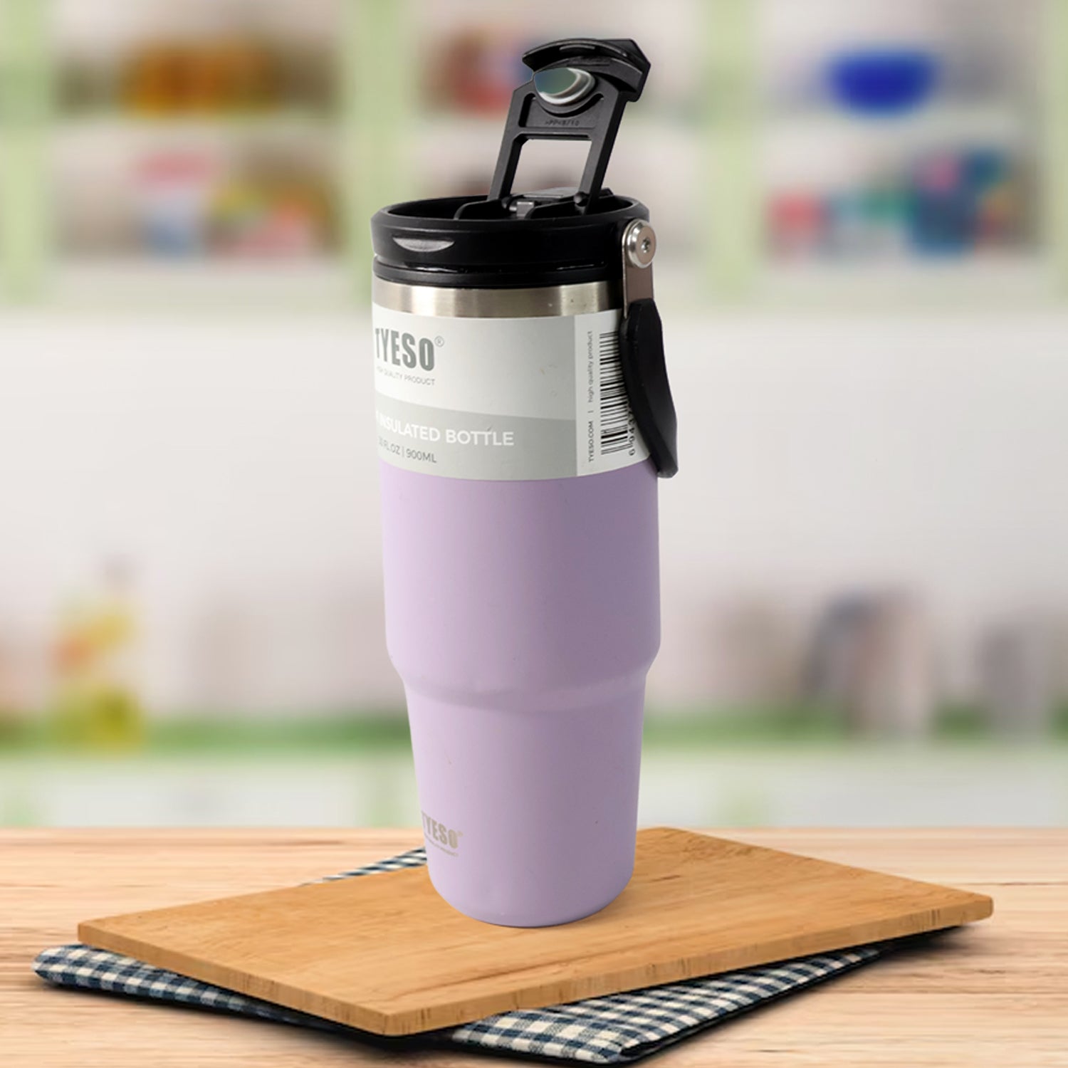 Stainless Steel Vacuum Insulated Coffee Cups Travel Mug With Straw (900 ML Approx / 1 Pc) Stainless Steel Vacuum Insulated Coffee Cups Travel Mug With Straw (900 ML Approx / 1 Pc)